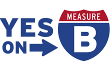 Yes on Measure B Logo